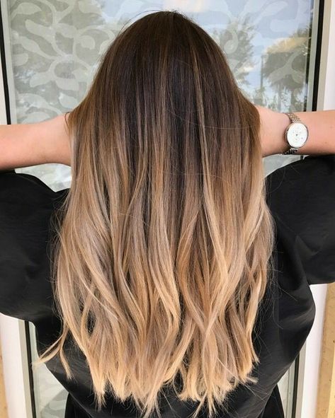 Brown Ombre Hair, Blond Balayage, Ombre Hair Blonde, Balayage Blonde, Gorgeous Hair Color, Brown Hair Balayage, Ombré Hair, Balayage Hair Blonde, Blonde Hair With Highlights