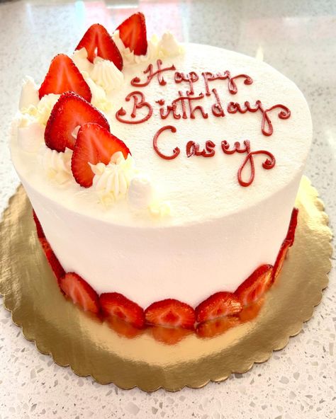 🍓🍰 Fresh Strawberry Cream Cake Perfection! 🍰🍓 Indulge in the ultimate melt-in-your-mouth experience with our Fresh Strawberry Cream Cake! 🌟 This soft vanilla cake is filled with a generous layer of fresh strawberry filling and covered with real whipped cream. It’s a delicate and delicious delight that’s perfect for any occasion or simply as a sweet treat to brighten your day. 🎉💕 Order yours today and savor the taste of summer in every bite! 🌸🍓📍 Come, fill your life with Sweet Goodness! 🌸✨ ... Soft Vanilla Cake, Real Whipped Cream, Strawberry Cream Cake, Desserts Cupcakes, Strawberry Cream Cakes, Illinois Chicago, Floral Cupcakes, Strawberry Filling, Strawberry Cream