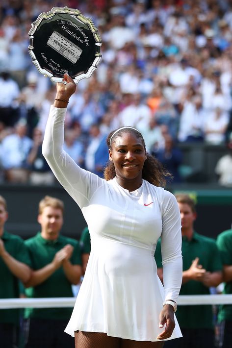 Tennis champion Serena Williams speaks on what she feels is a discriminatory practice of targeting her for excessive, random drug testing. Serena Williams Wimbledon, Dream Life Aesthetic, Tennis Whites, Lala Anthony, Tennis Champion, Professional Tennis Players, Tennis Outfits, Winnie Harlow, Playing Tennis