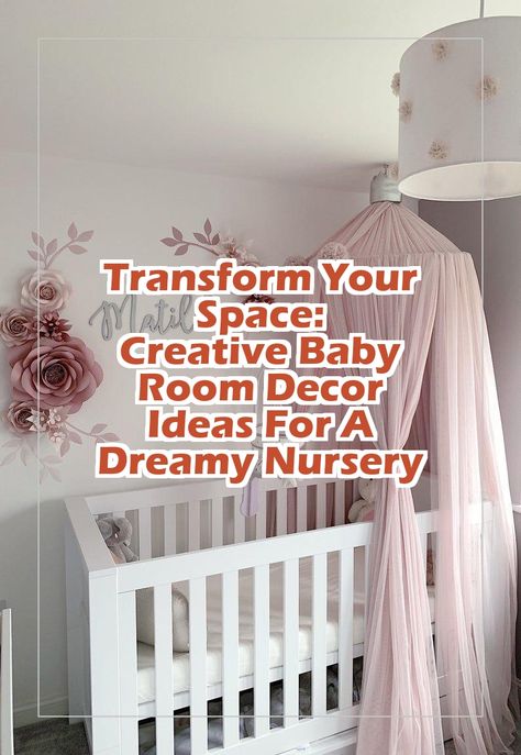 Discover inspiring baby room decor ideas that will transform your space into a dreamy nursery. From whimsical themes to soothing color palettes, our creative tips will help you design a cozy and stylish environment for your little one. Explore unique decor elements that blend functionality with charm, ensuring your baby’s room is both beautiful and practical. Get ready to create a magical haven for your baby to grow and thrive! Unique Cribs, Baby Room Decor Ideas, Dreamy Nursery, Fun Wall Art, Classic Nursery, Stylish Nursery, Calming Spaces, Cool Wall Art, Decor Elements