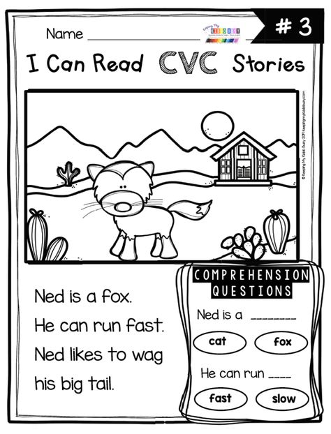 I Can Read Cvc Stories Free, Reading Literacy Activities, Preschool Reading Activities Printables, Kindergarten Reading Passages Free, Kindergarten Reading Lesson Plans, Cvc Lesson Plans, Sentences With Digraphs, Kindergarden Worksheet Printable Reading, Savvas Reading Kindergarten