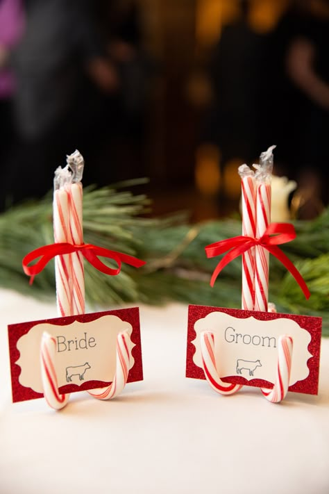 Christmas wedding place cards Christmas Table Seating Cards, Christmas Name Place Cards Cricut, Christmas Name Cards Place Settings, Christmas Wedding Name Cards, Christmas Wedding Place Cards, Christmas Dinner Party Favors, Christmas Wedding Favours, Diy Name Cards, Dinner Place Cards