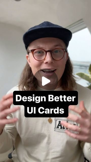 Zander Whitehurst | UX/UI on Instagram: "Design better UI Cards, Supafast! Today I’m gonna show you how with a few small tweaks you can go from a basic card to an awesome card. I hope this helps and if you wanna build your UI skills checkout my UI and Figma courses on Memorisely. Cheers for your support 🤙" Ui Cards Design, Card Ui Design Website, Website Card Design, Zander Whitehurst, Cards Ui Design, Ui Card Design, Card Design Ui, Card Ui Design, Ui Ux Trends