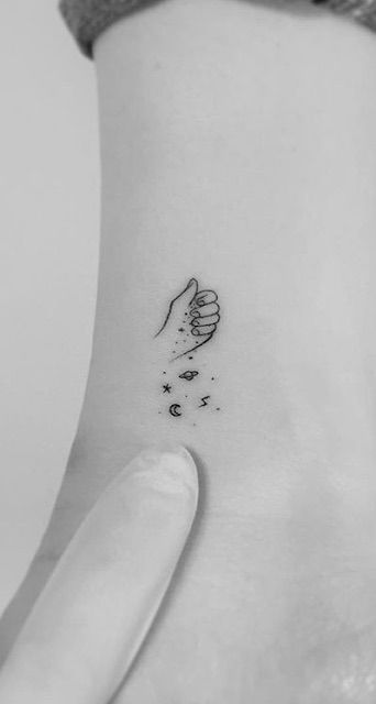 Astronomical Tattoo, 16 Tattoo, Tattoo Diy, Meaningful Tattoos For Women, Small Girl Tattoos, Small Meaningful Tattoos, Initial Tattoo, Disney Tattoo, Celtic Tattoos