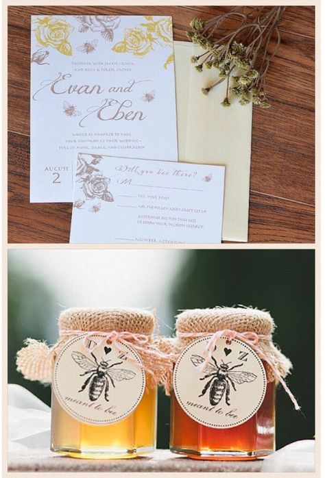 Money Tree Wedding, Bees Wedding, Weding Invitation, Meant To Bee, Bee Wedding, Daisy Wedding, Bee Inspired, Wildflower Wedding, Tree Wedding