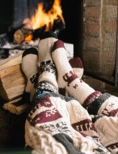 Pedicure Socks | Yarn | Free Knitting Patterns | Crochet Patterns | Yarnspirations: Christmas Slippers, Sock Patterns, Noel Christmas, Baby It's Cold Outside, Winter Mode, It's Cold Outside, Baby Cold, Winter Is Coming, Comfy Cozy