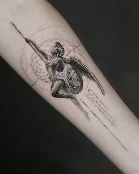 Hermes Tattoo, Greek Goddess Tattoo, Artemis Tattoo, Athena Tattoo, Greek Mythology Tattoos, Clever Tattoos, Goddess Tattoo, Petite Tattoos, Mythology Tattoos