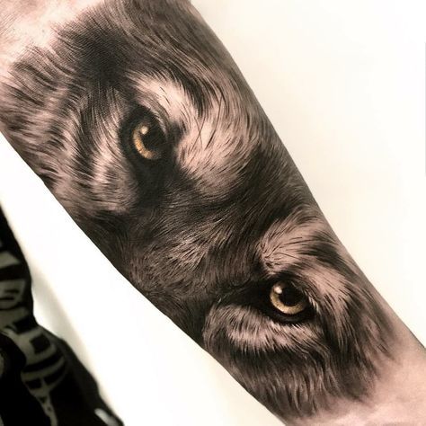 Wolf Eyes Tattoo, Wolf Eye Tattoo, Tattoo Bicep, Eye Tattoo Meaning, Wolf Sleeve, Small Wolf Tattoo, Lion Eyes, Tatuagem Masculina Pequena, Lion Sketch