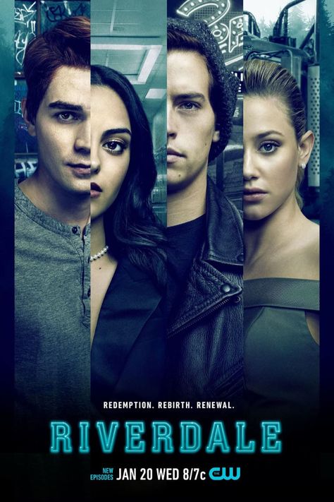 Riverdale Season 1, Riverdale Poster, Josie And The Pussycats, Betty And Jughead, Luke Perry, Free Tv Shows, Archie Andrews, Vanessa Morgan, Veronica Lodge