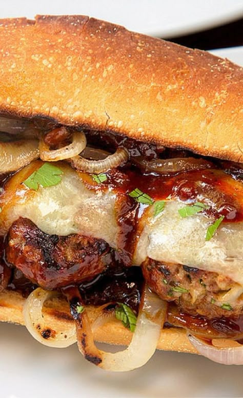 Grilled Meatballs, Club Classics, Crusty Rolls, Bbq Sausage, Meatball Sandwich, Meatball Subs, Sub Sandwiches, Sandwich Ideas, Healthy Food Facts