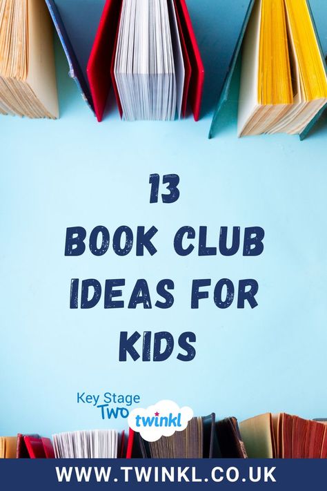 13 Book Club Ideas For Kids After School Reading Club, Book Club Ideas For Kids, Book Club Activities For Kids, Kids Book Club Ideas, Bookclub Ideas Activities, Kids Book Club Activities, Club Ideas For Kids, 2nd Grade Chapter Books, Hosting Book Club