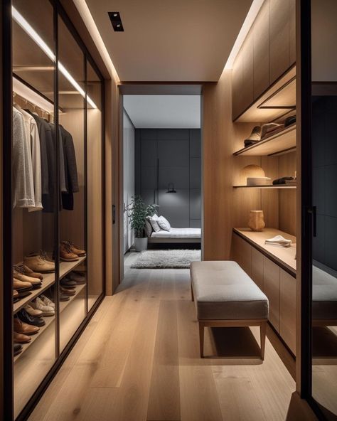 Walking Closet, Dream Closet Design, Walk In Closet Design, Closet Design Layout, Luxury Closets Design, Modern Closet, Wardrobe Interior Design, Bedroom Closet Design, 아파트 인테리어