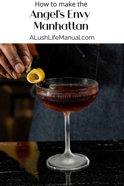 Manhatten Cocktail, Angels Envy, Boulevardier Cocktail, Bourbon Drinks Recipes, Manhattan Cocktail Recipe, Black Manhattan, Vermouth Cocktail, Manhattan Recipe, Italian Liqueur