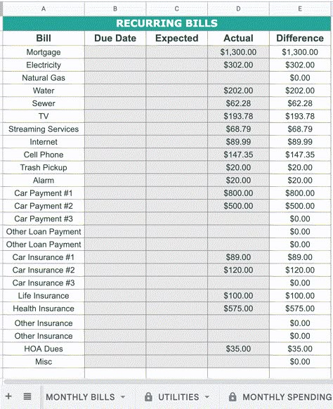 Business Monthly Expense Sheet, Household Budget Template Excel, Household Bills Organization, Google Sheet Expense Tracker, Spending Tracker Categories, How To Split Bills With Spouse, Annual Expense Tracker, Budget Expense Tracker, Personal Finance Excel Sheet