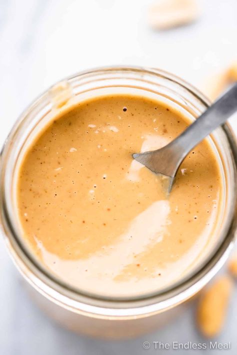 PIN TO SAVE FOR LATER! Make this peanut dressing in five minutes with kitchen-staple ingredients. It's full of flavor and delicious on crunchy salads and coleslaws. You can also use this versatile salad dressing as a marinade, dip, or stir fry sauce. #theendlessmeal #peanutdressing #peanutsauce #peanutbutterdressing #peanutsaladdressing #saladdressing #peanutbutter #thaisaladdressing #thaisalad #thai #salad #saladdressingrecipes #saladrecipes #thairecipes #peanutrecipes #peanutbutterrecipes Peanut Butter Salad Dressing Recipes, Peanut Butter Salad Dressing, Thai Peanut Salad Dressing, Peanut Salad Dressing, Sweet Salad Dressings, Peanut Butter Salad, Crunchy Salads, Thai Salad Dressings, Thai Peanut Salad