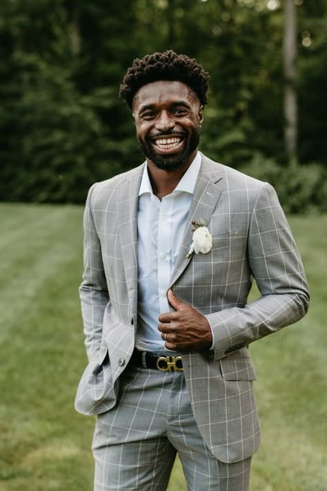 Gray checkered suit wedding Checkered Suit Men Wedding, Gray Checkered Suit Men, Grey Windowpane Suit Men, Light Grey Checkered Suit Men, Wedding Suits Groom Checkered, Plaid Suit For Men Wedding, Grey Checkered Suit Men, Grey Suit Wedding Guest, Patterned Suits For Men