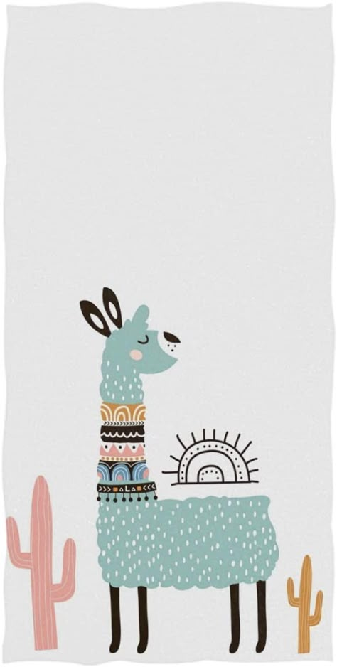 Llama Background, Cute Illustration Wallpaper, Lama Cartoon, Llama Wallpaper, Cartoon Llama, Tumblr Pattern, Bathroom Floating Shelves, Neutral Holiday Decor, Llama Arts