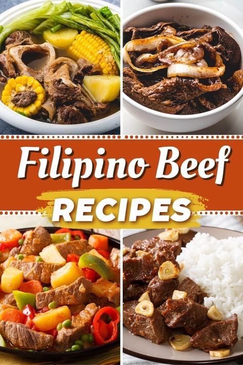 Pinoy Food Filipino Dishes, Filipino Beef Stew Recipe, Filipino Beef Recipes, Salpicao Recipe, Philipino Food, Pilipino Food Recipe, Best Filipino Recipes, Phillipino Food, Easy Filipino Recipes