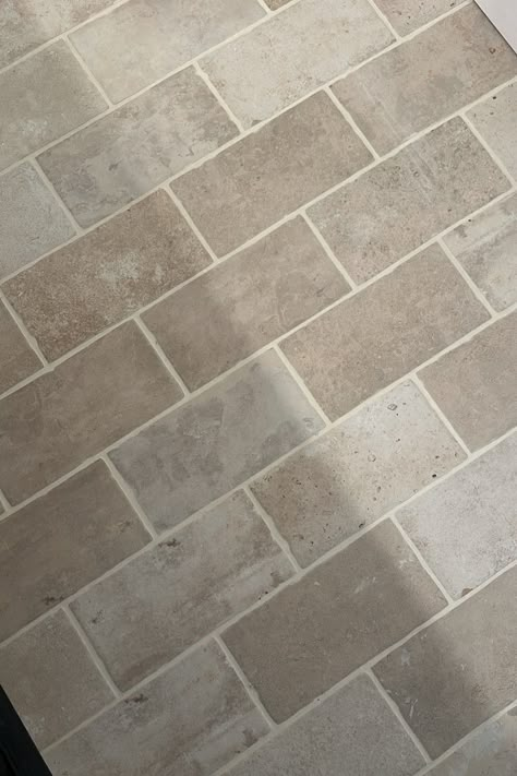 MSI Capella Ivory Brick 5 in. x 10 … curated on LTK Faux Brick Mudroom Floor, Boot Room Flooring Ideas, Brick Dining Room Floor, Brick Look Porcelain Floor Tile, Brick Look Tile Floor Kitchen, Old World Tile Floor, Capella Brick Tile, Brick Bathroom Flooring, Tumbled Porcelain Floor Tile