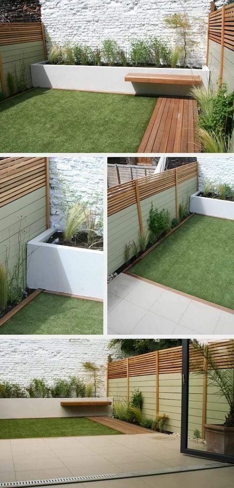 Design Per Patio, Ideas For Small Yards, Backyard Ideas For Small Yards, Small Yards, Backyard Design Ideas, Big Backyard, Fake Grass, Have Inspiration, Small Yard