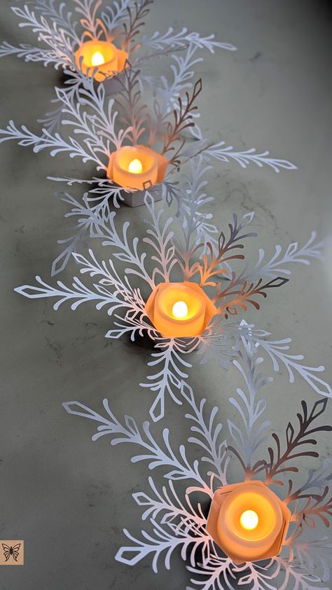 Paper snowflake designs