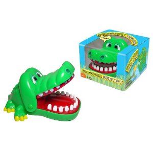 Crocodile Dentist for family game night Crocodile Dentist, Press Your Luck, Tooth Whitening, Emergency Dentist, Dental Bridge, Board Games For Kids, First Tooth, Crocodiles, Dental Implants