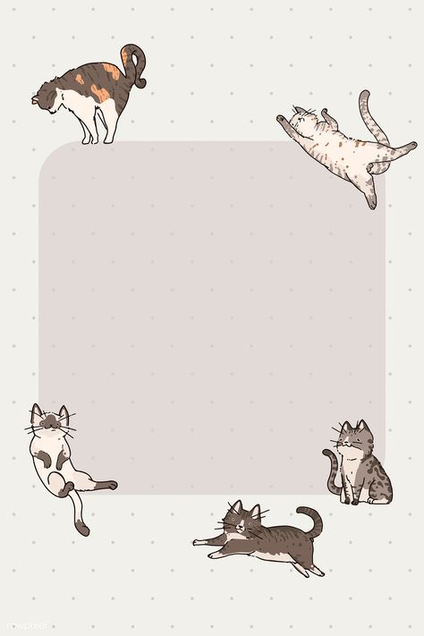 Cat lover pattern note paper template vector | premium image by rawpixel.com / marinemynt Cat Notes Template, Cat Note Paper, Cute Notes Paper, Aesthetic Notepad Template, Aesthetic Note Pad Template, Note Paper Wallpaper, Note Aesthetic Template, Goodnote Template Paper, Memo Paper Aesthetic