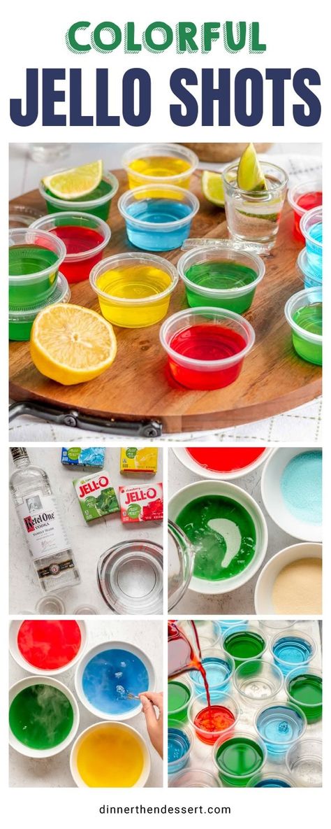 Jello Shots are easy to make in a big batch for your next party. Enjoy the colorful vodka shots with your choice of jello flavor. Jell-o Shots With Tequila, Vodka Jello Shots Easy, Glitter Jello Shots Vodka, Spongebob Jello Shots, How To Make Jello Shots With Vodka, Jell O Shots Recipe Vodka, How To Make Jello Shots, Jello Shot Recipes Vodka, Vodka Jello Shot Recipes