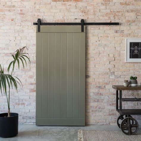 Barn Door Ideas, Barn Style Sliding Doors, Interior Sliding Barn Doors, Interior Design Minimalist, Sliding Door Track, Barn Door Kit, Rolling Barn Door, Barn Door Designs, Roller Doors