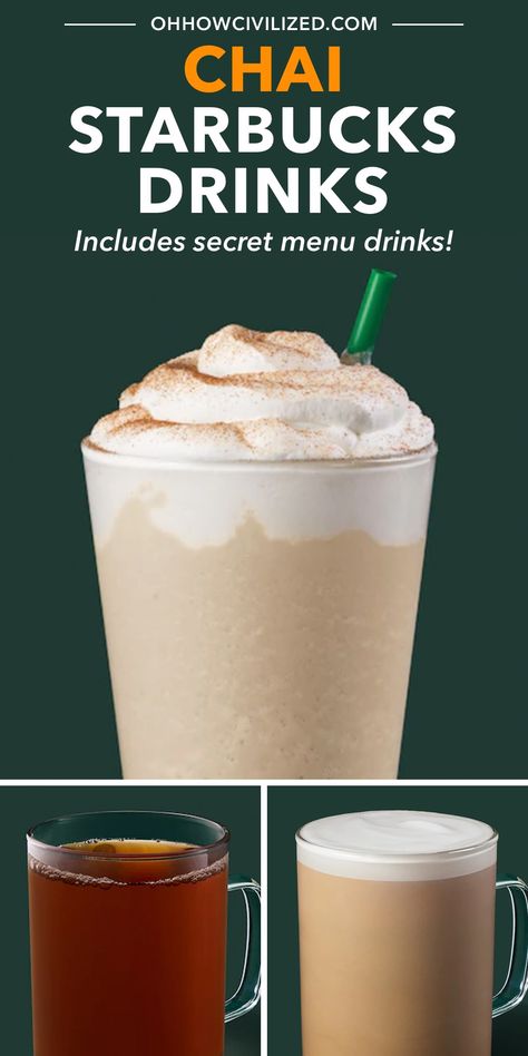 Starbucks Chai Drinks, Starbucks Apple Cider, Chai Tea Starbucks, Chai Drinks, Chai Tea Drinks, Hot Chai Tea, Chai Latte Starbucks, Starbucks Chai, Chai Tea Latte Starbucks