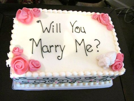 Marry Me Cake Ideas, Proposal Cake Ideas, Proposal Cakes Ideas, Marry Me Ideas, Proposal Cake, Cake Ideas Simple, Will U Marry Me, Pregnant Photo Ideas, Couple Moments