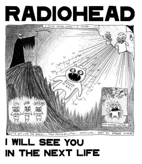 Radiohead Kid A, Radiohead Poster, Thom Yorke Radiohead, Next Life, Kid A, Thom Yorke, Band Posters, Radiohead, New Poster