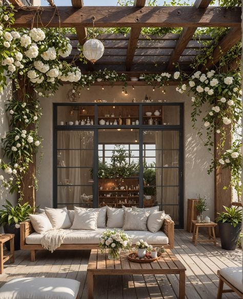 California Room, Casa Country, Modern Home Interior Design, Modern Houses Interior, Backyard Inspo, Dream House Exterior, Backyard Patio Designs, Backyard Decor, Backyard Design