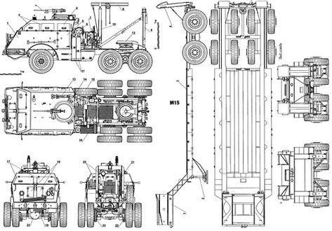 M26 Dragon Wagon ARV Dragon Wagon, Steampunk Vehicle, House Blueprints, Vintage Trucks, Original Image, Trucks, Models, Vehicles, Anime