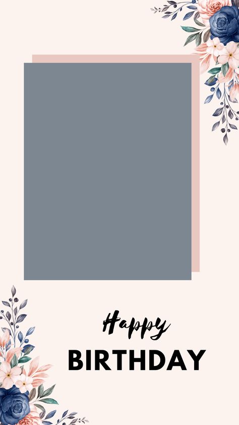 Happy Birthday Sis Template, Happy Birthday Day Images, Simple Birthday Wishes, Bday Background, Happy Anniversary Photos, Happy Birthday Icons, Collage Photo Frame Design, Birthday Card With Photo, Birthday Story