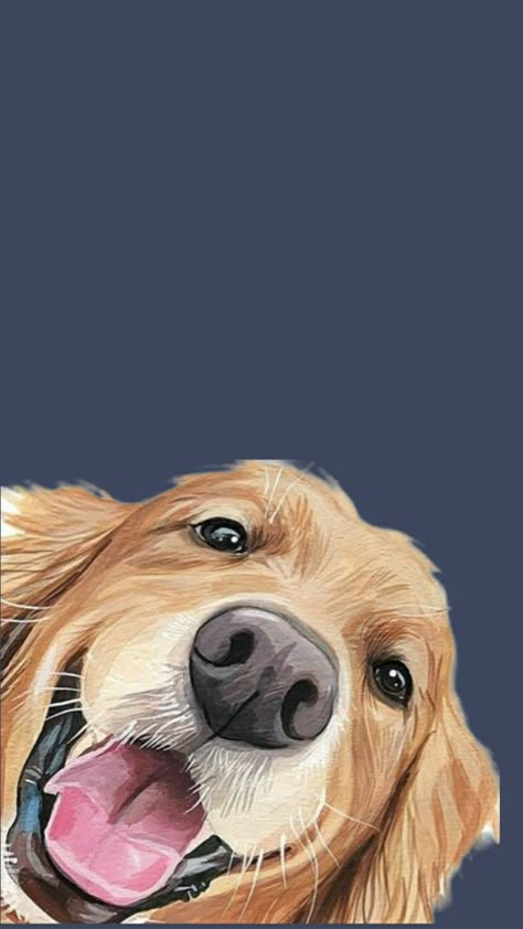 Golden Retriever Phone Wallpaper, Golden Retriever Illustration Drawing, Golden Retriever Animated, Golden Retriever Puppy Painting, Golden Retriever Art Cartoon, Golden Retriever Illustration Cartoon, Golden Retriever Background, Golden Retriever Wallpaper Iphone, Nightmare Before Christmas Dog Costume