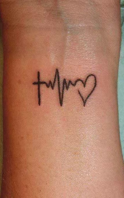 Small Tatos Ideas On Hand, Love Hope Faith Tattoo Design, Faith And Love Tattoos, Faith Love Hope Tattoo Ideas, Tattoo For Nurses Meaningful, Faith Based Tattoos For Women, Faith Based Tattoos, Lifeline Tattoos, Faith Tattoo Designs