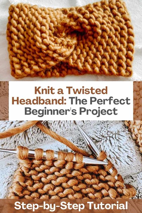 Are you new to knitting and looking for a simple project to help you get started? Look no further than a twisted headband. This easy-to-make accessory is perfect for beginners and can be completed in just a few hours. To knit a twisted headband, you will need some soft and cozy yarn and a pair of knitting needles. There are many different yarns and colors to choose from, so you can pick one that suits your style and preferences. The twisted headband typically begins with a simple cast on... How To Knit A Headband For Beginners, Chunky Knit Headband, Best Knitting Patterns, Knitted Headband Free Pattern, Chunky Twists, Knit Headband Pattern, Easy Knitting Projects, Twisted Headband, Chunky Knitting Patterns