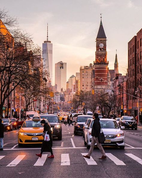 York City, New York City, Chelsea, Tower, Clock, New York, Cars, Chelsea Fc