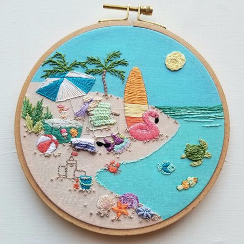 2023 Playlist, Embroidery Hoop Art Diy, Embroidery Hoop Crafts, Halloween Embroidery Designs, Embroidery Wall Art, Youtube Playlist, Needlework Crafts, Embroidery Stitches Tutorial, Hand Work Embroidery