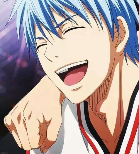 This smile is absolutely priceless! Kuroko <333 (Kuroko no Basket) Takano Ichigo, Knb Kuroko, Midorima Shintarou, 07 Ghost, Kagami Taiga, Aomine Daiki, Kuroko Basketball, X Male Reader, Kuroko Tetsuya