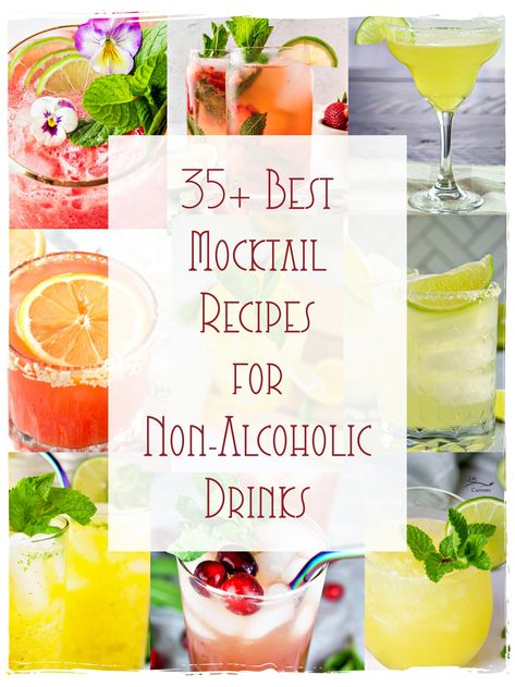 Vegetarian Dairy Free Recipes, Best Mocktail Recipe, Vegan Burger Recipes, Best Mocktail, Pina Colada Mocktail, Mocktails Recipes, Cranberry Mocktail, Non Alcoholic Sangria, Cranberry Sangria