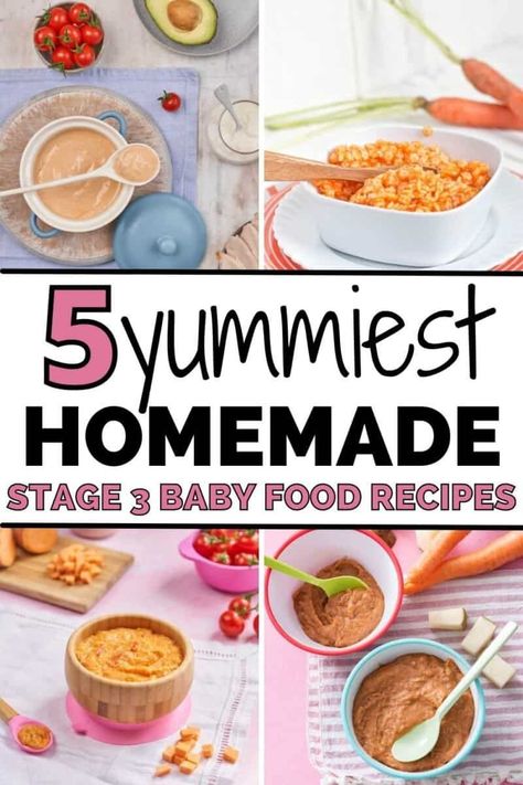 5 Easy Stage 3 Homemade Baby Food Recipes 9-12 Months Baby Beef Stew, 9 Month Old Baby Food, 9 Month Baby Food, Easy Homemade Baby Food, Homemade Baby Food Recipes, New Mom Life, Beef Recipes For Dinner Easy, 9 Month Old Baby, Dinner Recipes With Ground Beef