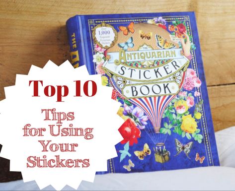 Antiquarian Sticker Book Ideas, Journaling With Stickers, Antiquarian Sticker Book, Sticker Book Ideas, Diy Sticker Book, Oval Drawing, Junk Journal Stickers, Adult Stickers, Sticker Books