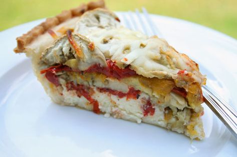 Eggplant Tomato Pie Recipe, Eggplant Pie, Too Many Tomatoes, Tomato Eggplant, Comfort Food Healthy, Tomato Pie Recipe, Green Tomato Recipes, Meatless Main Dishes, Tomato Pie