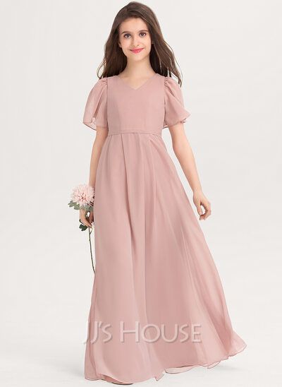 Scoop Neck Bridesmaid Dress, Bridesmaid Dresses Floor Length, Princess Bridesmaid Dress, Clothes Model, Kids Dress Patterns, Sleeveless Bridesmaid Dresses, Junior Bridesmaid Dress, Dresses Quinceanera, Bridesmaid Dresses Online