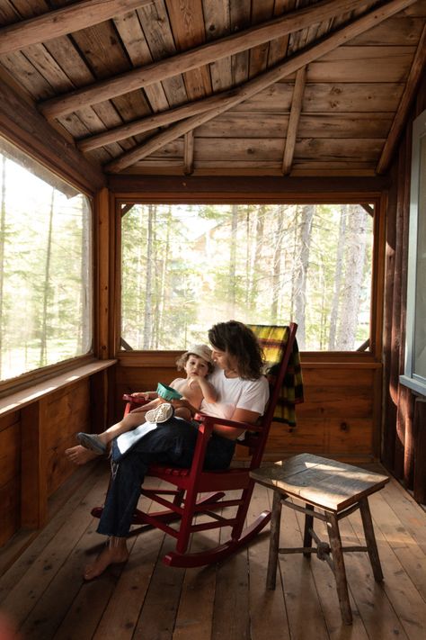 Old Cabin Interior, Tiny Cabins Interiors, Dry Cabin, One Room Cabin, Maine Cabin, Old Cabins, Old Cabin, Lakeside Cabin, Lakeside Cottage