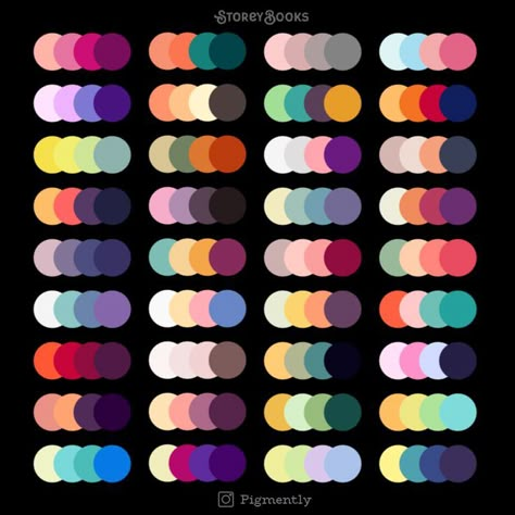 4 Color Pallete, Good Color Combos Colour Palettes, 4 Color Palette Colour Schemes, 3 Color Palette Colour Schemes, Colure Pallet, Four Color Palette, Three Color Palette, Color Inspiration Colour Palettes, Three Colour Combinations