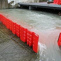 Flood Mitigation, Flood Protection, Retaining Water, Animal Husbandry, Manufacturing Industry, Small Space Storage, Waterproof Wall, Color Rojo, Safety And Security