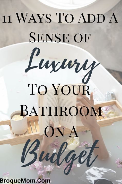 how to make your bathroom luxurious Spa Bathroom Decor Ideas, Cost Home Decor, Luxury Bathroom Inspiration, Spa Bathroom Decor, Bathroom Hacks, Bathroom Transformation, Bathroom Upgrade, Dinner Party Themes, Bathroom Design Trends